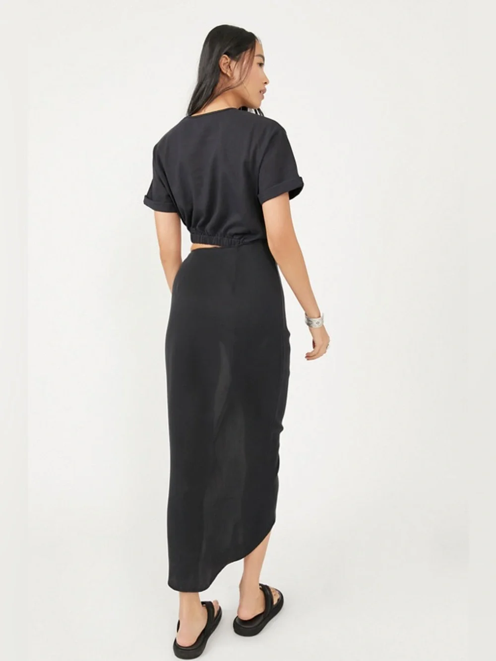 NWT Free People Rae Cutout Maxi Dress